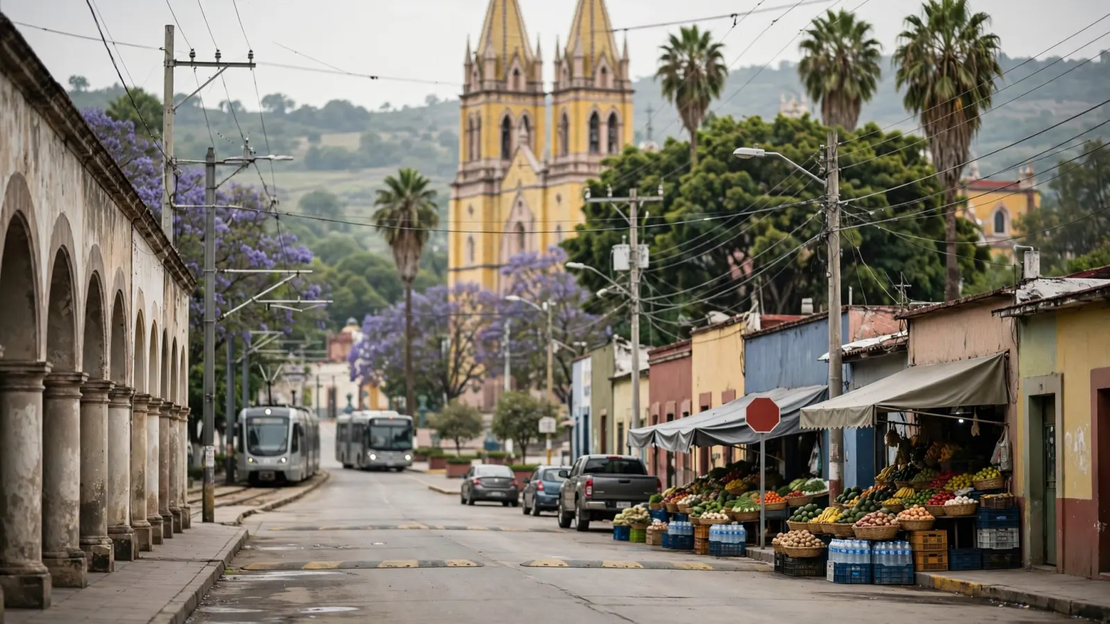 Vista del municipio de Tequila, Jalisco