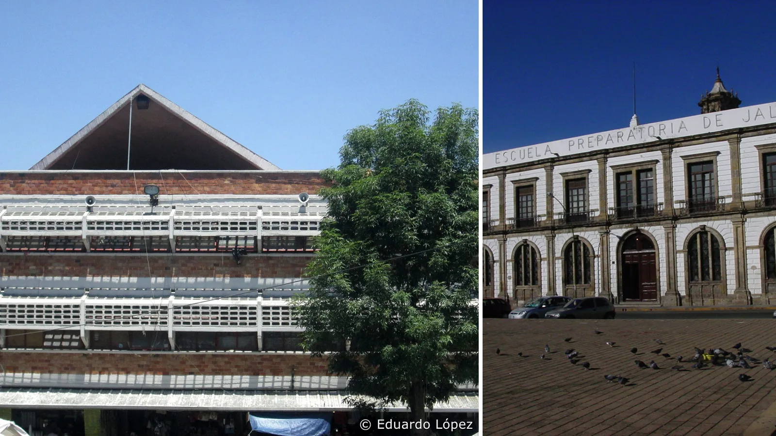 Mercado San Juan de Dios, Escuela Preparatoria de Jalisco — fotos ilustrativas