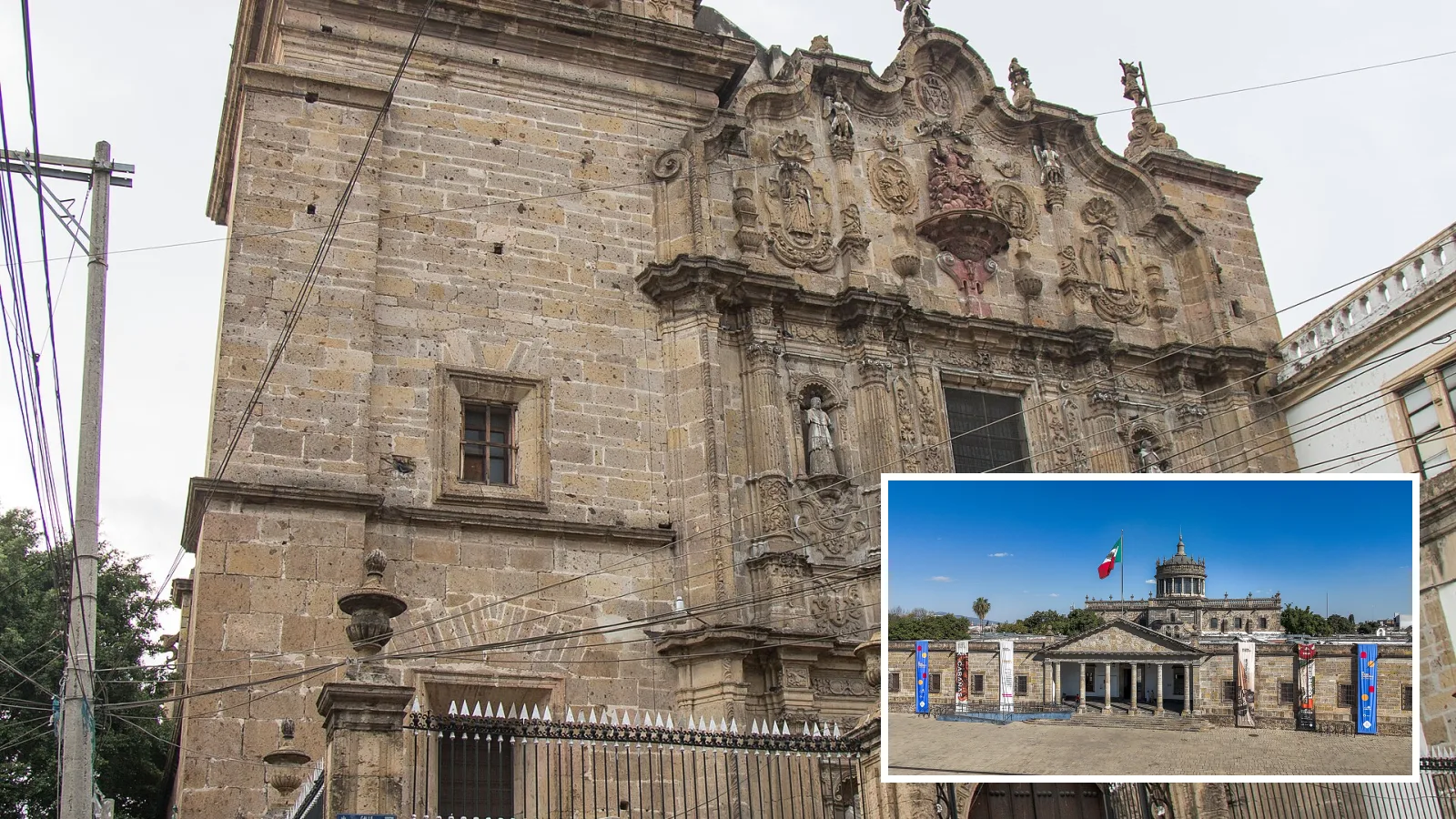 Basílica de San Felipe Neri, Hospicio Cabañas — fotos ilustrativas