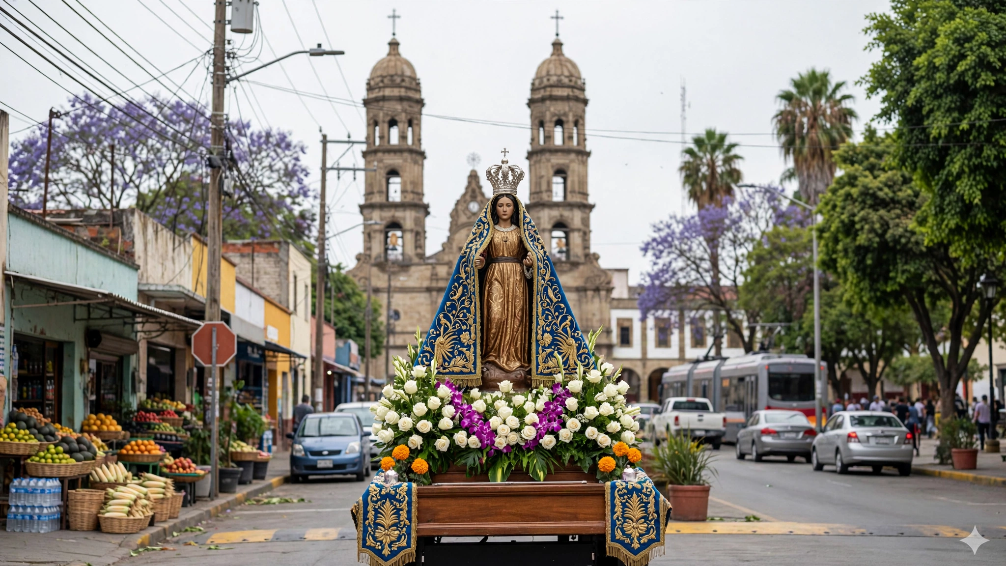 La Virgen de Zapopan es recibida en la Basílica de Zapopan durante la Romería 2026