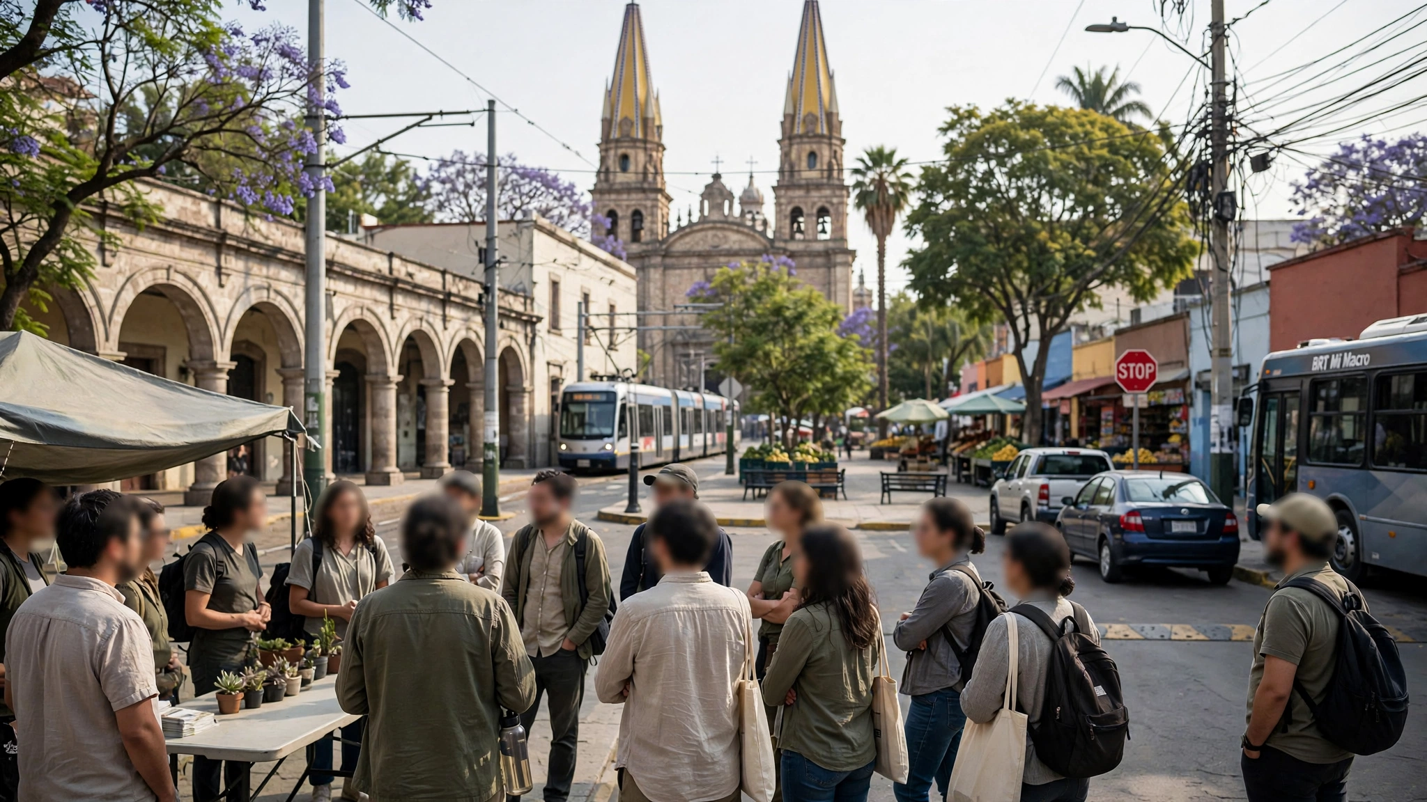 Asistentes y ponentes en la Semana Cultural Cannábica en el Centro Cultural Libertad de Guadalajara